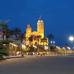 Mediterranean Flat In The Centre Of Sitges